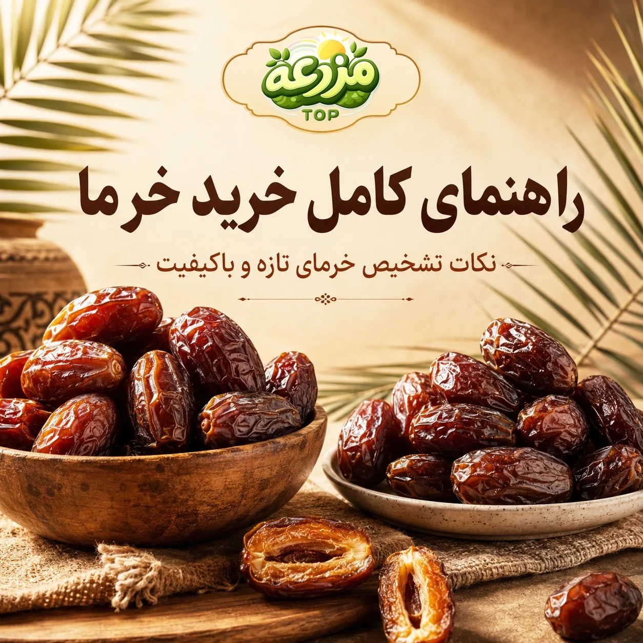 راهنمای خرید و نگهداری خرما
