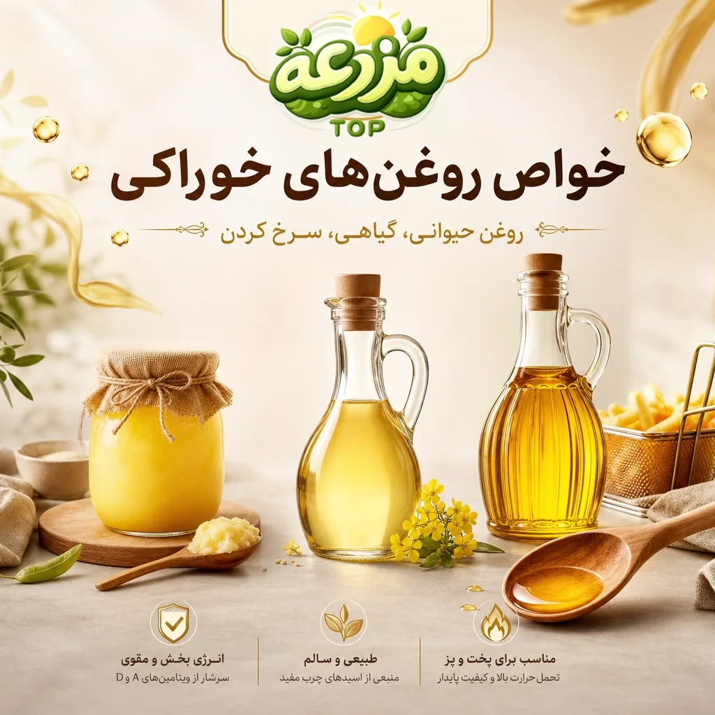 راهنمای کامل خرید و مصرف روغن‌های خوراکی