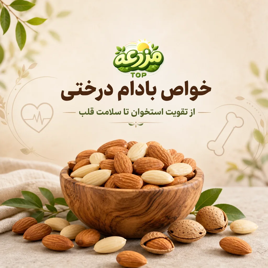 بادام درختی؛ طلای مغذی برای سلامتی