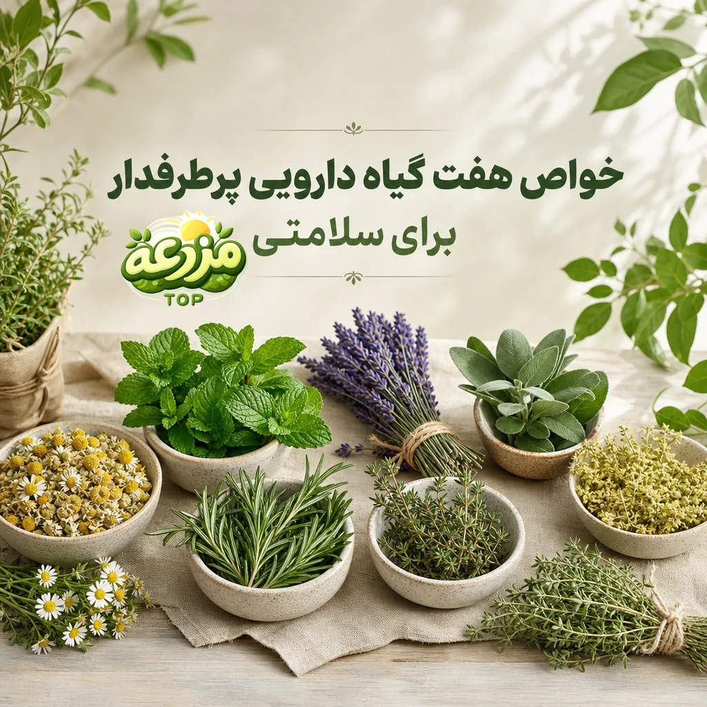هفت گیاه دارویی که خانه شما را به عطاری تبدیل می‌کند
