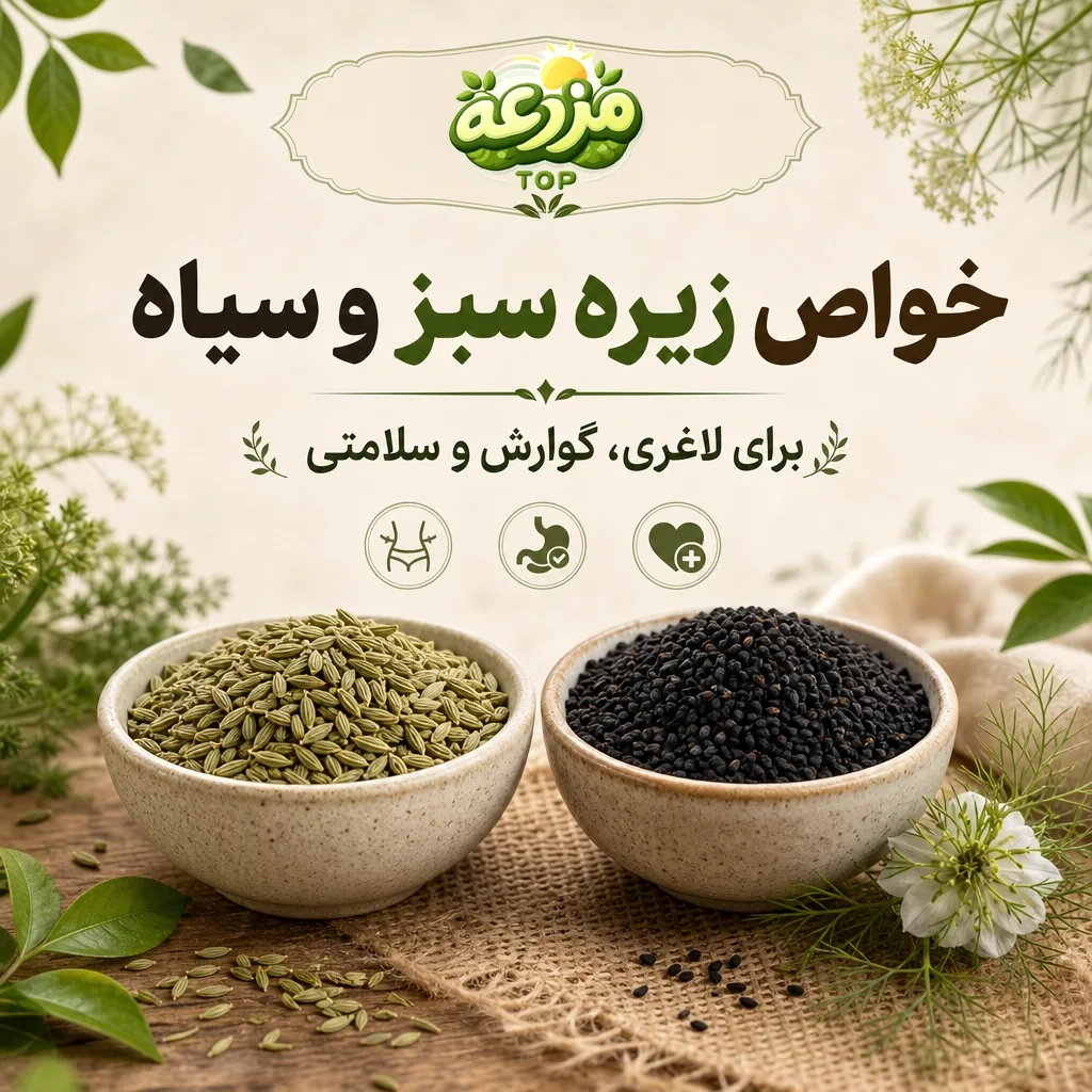 زیره سبز و زیره سیاه؛ خواص، تفاوت‌ها و روش مصرف