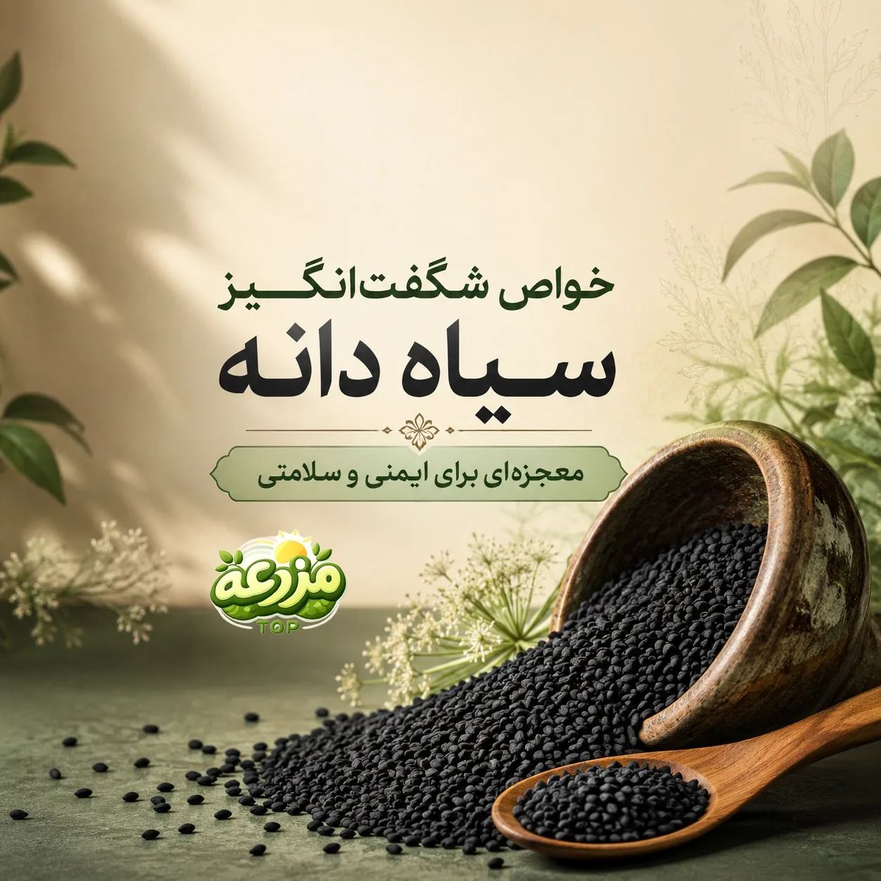 سیاه دانه؛ خواص شگفت‌انگیز و روش مصرف صحیح