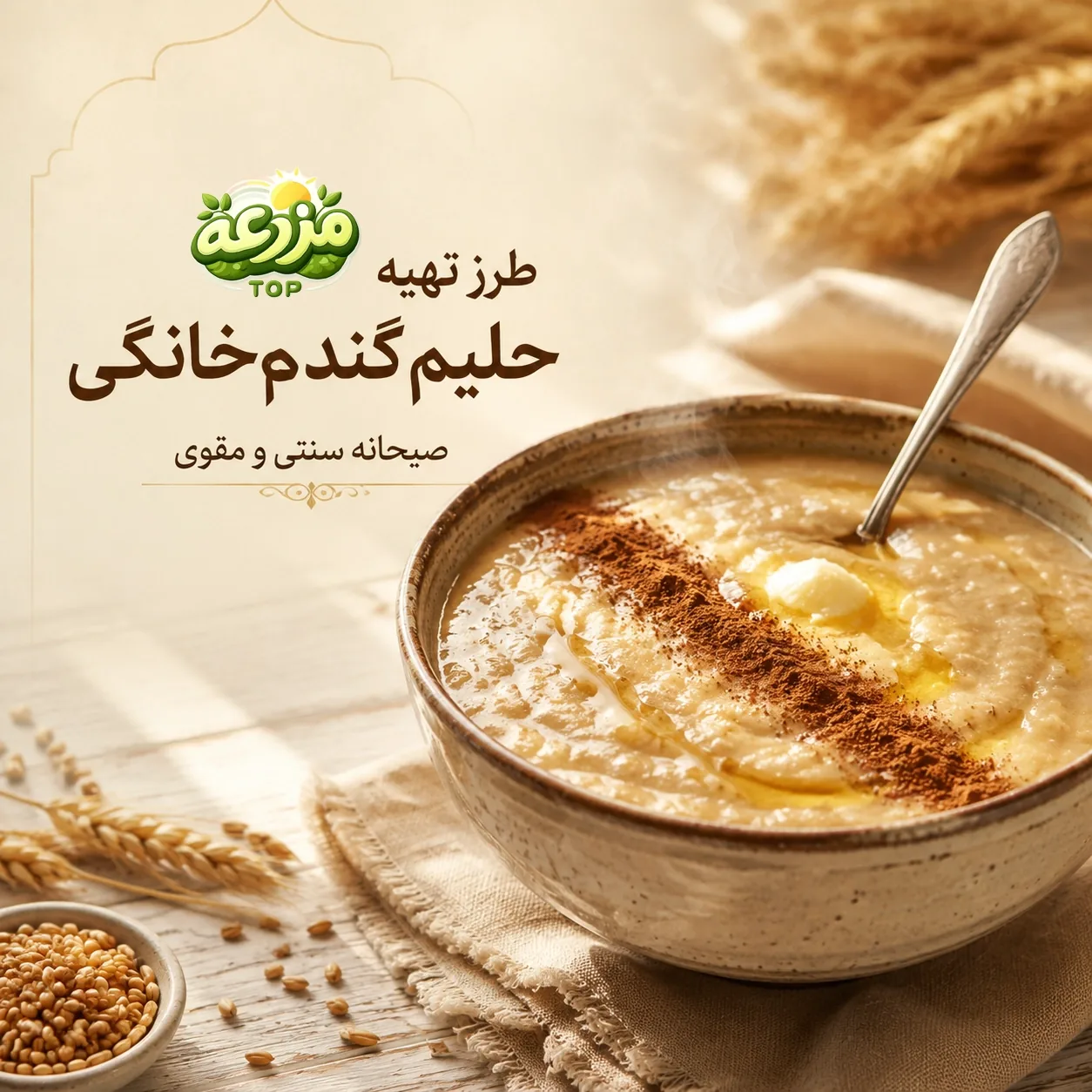 حلیم گندم؛ طرز تهیه و خواص این غذای مقوی ایرانی
